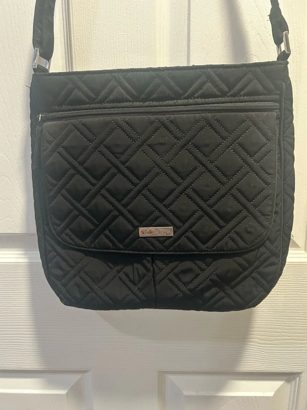 Vera Bradley Carson Crossbody Bag Classic Quilted Microfiber “Lilli Bell” Lining